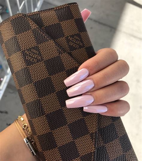 coffin louis vuitton nails